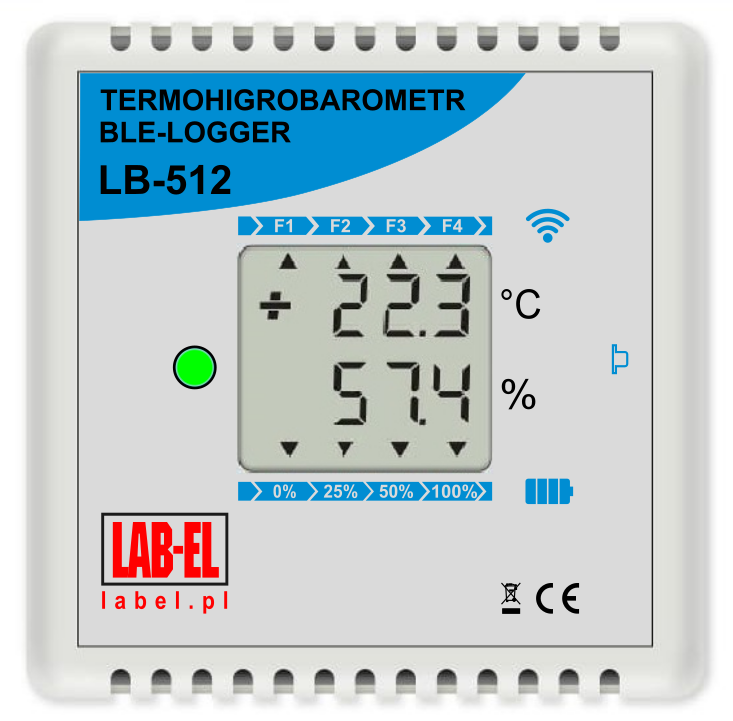 Termohigrobarometr LB-512 BLE